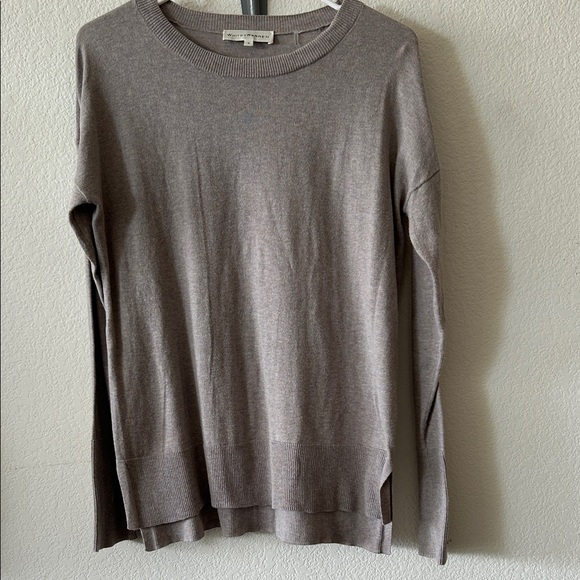 White + Warren Lightweight Cotton Silk Blend Sweater size S - Picture 1 of 6